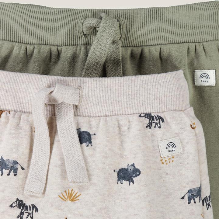 Image du produit La Redoute Collections Lot de 2 joggpants en sweatware (60)