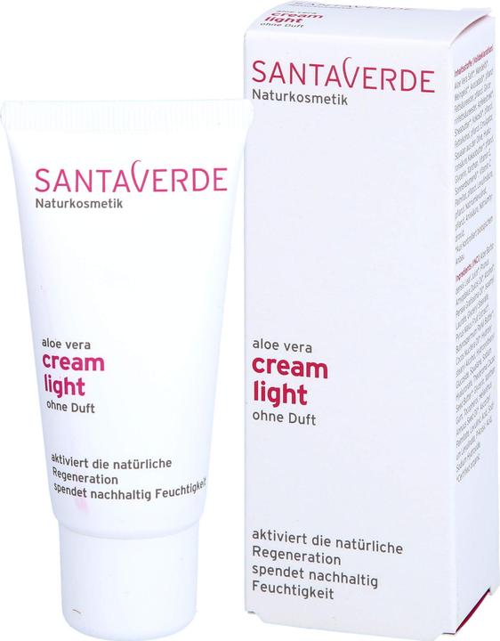 Produktbild SantaVerde Aloe Vera Creme Light Ohne Duft (30 ml, Tagescreme)