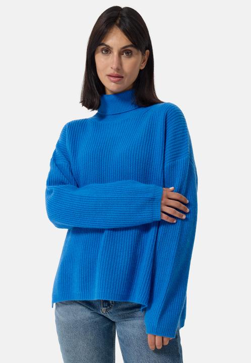 Image du produit Cash-Mere Wolle Kaschmir Oversize Style Rollkragen Pullover (XS)
