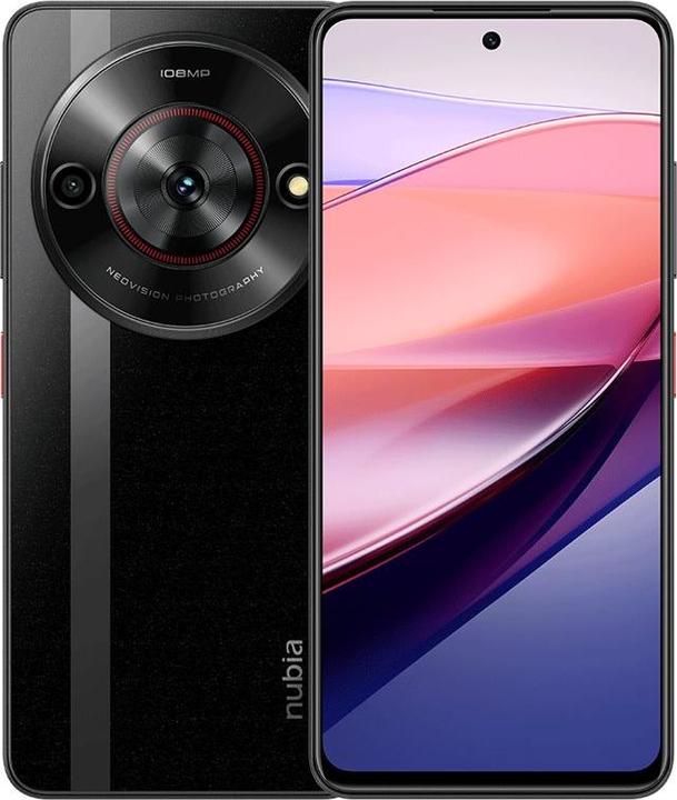 Image du produit Nubia Appareil mobile Focus 5G / 6GB / 256G (256 Go, Noir, 6.60", Double SIM, 108 Mpx, 5G)