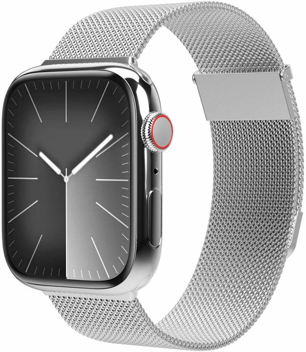 Produktbild Vonmählen Milanese-Armband 2 für Apple Watch 38 40 41 mm silber (Edelstahl)