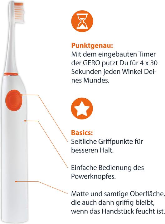 Produktbild Zahnheld GERO + Paladin (Schallzahnbürste)
