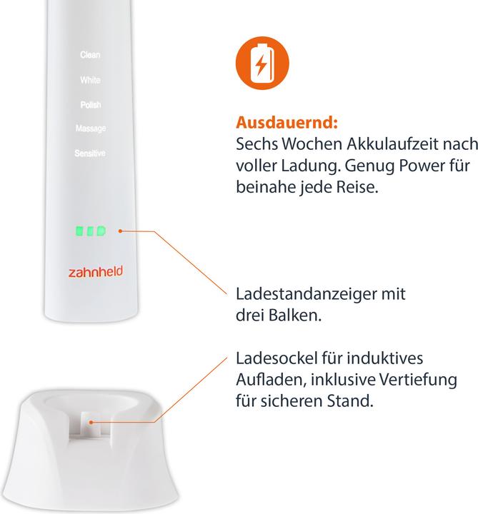 Produktbild Zahnheld GERO + Paladin (Schallzahnbürste)