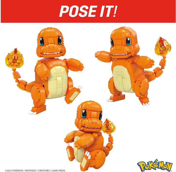 Produktbild Mega Construx Pokémon Jumbo Glumanda