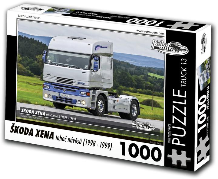 Produktbild Retro-auta Puzzle TRUCK No.13 Xena Sattelzugmaschine (1998-1999) 1000 Teile (1000 Teile)