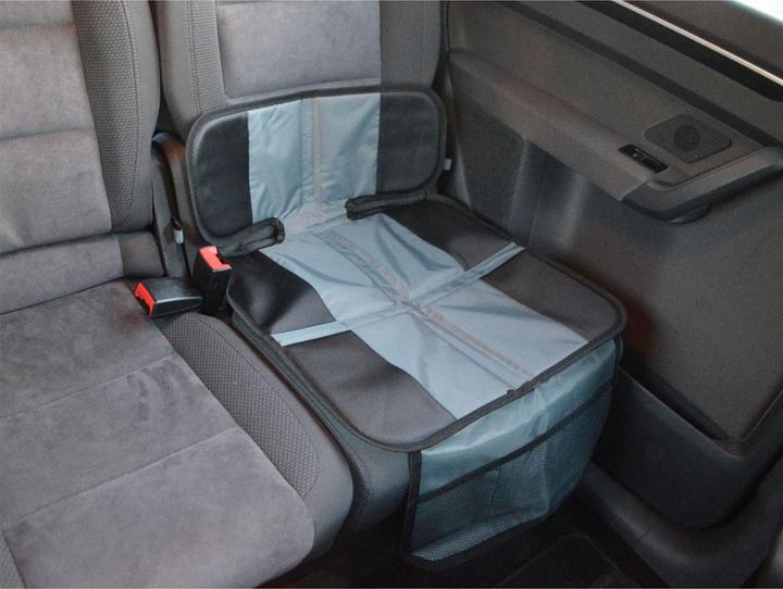 Actual product image Casativo Child seat base with mesh pocket, two-coloured, Isofix-compatible, set of 2