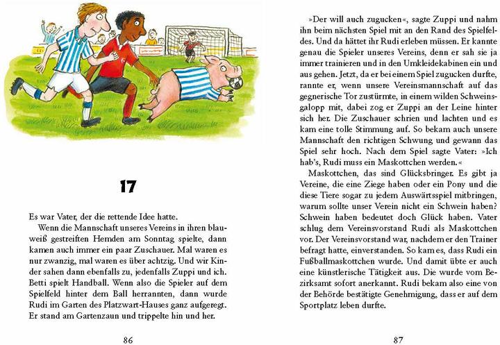 Produktbild Rennschwein Rudi Rüssel (Deutsch, Uwe Timm, Uwe Scheffler, 2019)