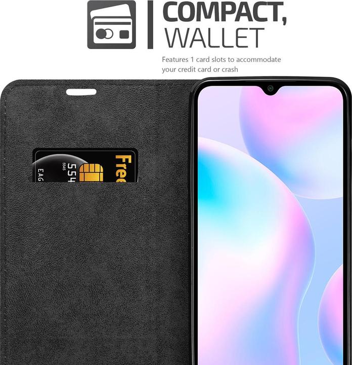 Immagine prodotto Cadorabo Copertina magnetica invisibile del libro (Xiaomi Redmi 9A)
