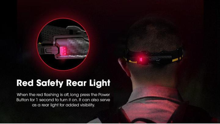Image du produit Nitecore Kit d'autonomie étendue 6K pour lampe frontale à batterie carbone