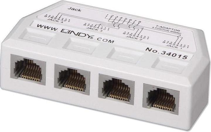 Produktbild Lindy RJ45 Telefon Line Splitter 1:4