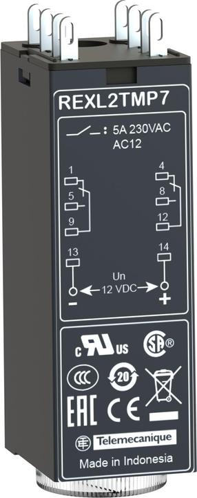 Immagine prodotto Schneider Electric 2 CO On Delay timer 230V AC REXL2TMP7