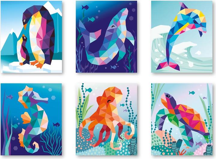 Actual product image Artista Sticker Painting Buch Ocean