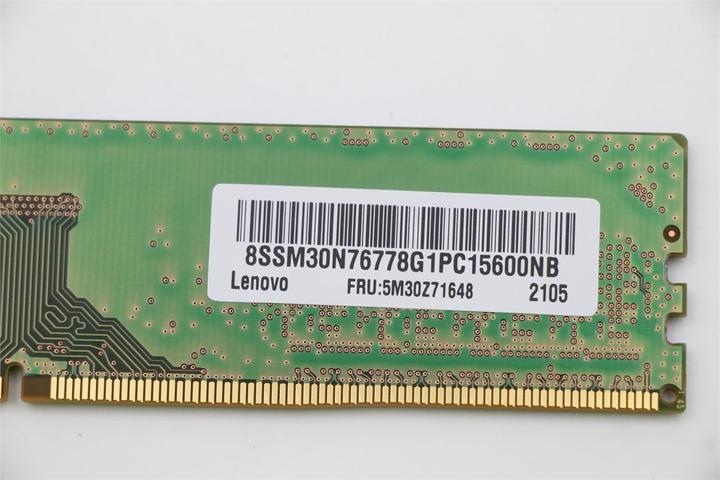 Image du produit Lenovo UDIMM,8Go,DDR4,3200,Samsung (1 x 8GB, 3200 MHz, RAM DDR4, U-DIMM)