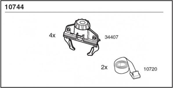 Actual product image Thule Fast Grip mounting kit