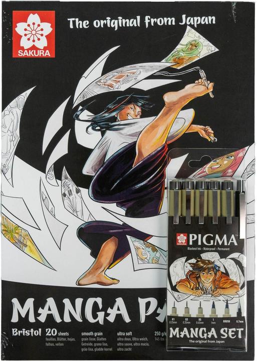 Produktbild Sakura Manga (A4, Speziallineatur, Weicher Einband)