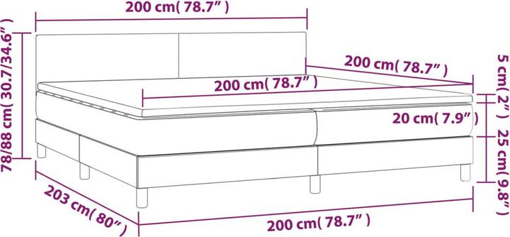 Immagine prodotto VidaXL Birgit (100 x 200 cm)