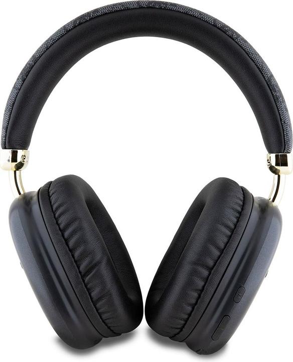 Actual product image Guess PU Leather 4G Triangle Logo Earphones - black (32 h, Wireless)