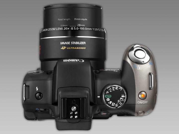 Produktbild Canon PowerShot SX20 IS, 12Mpixel, 20x WW-Zoom, HD-Movies (12.10 Mpx, 1/2,3'')