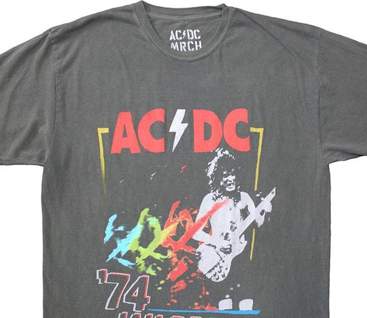 Immagine prodotto AC/DC 74 Jailbreak Maglietta Vintage Adulto Unisex (4XL)
