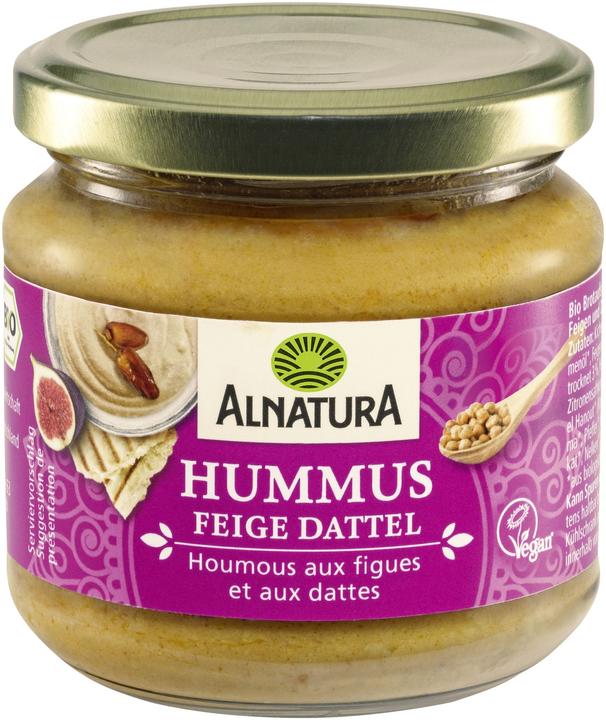 Produktbild Alnatura Bio Hummus Feige-Dattel (180 g)
