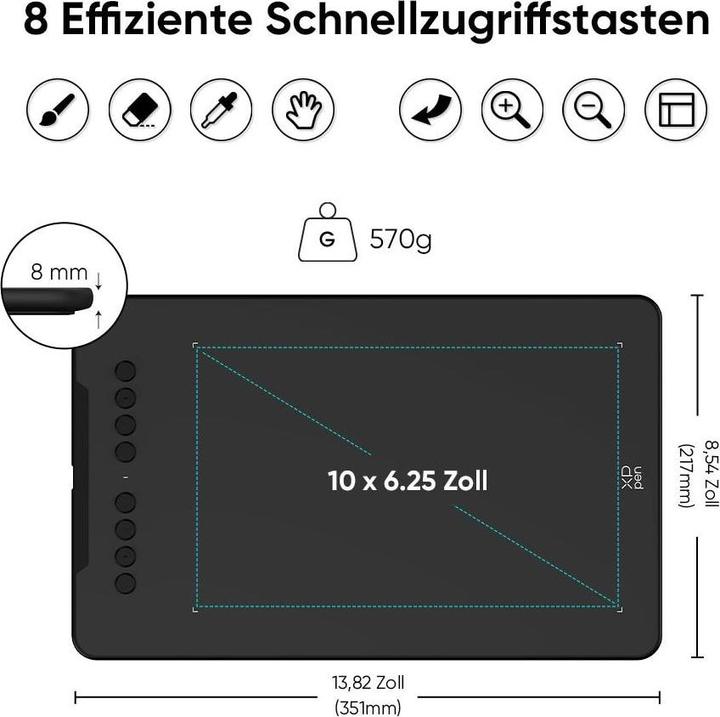Immagine prodotto XP-Pen Grafiktablet Deco 01 V3
