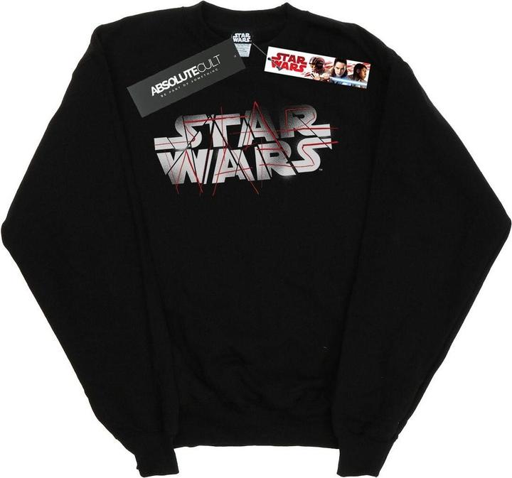 Immagine prodotto Star Wars The Last Jedi Spray Logo Felpa Donna (M)