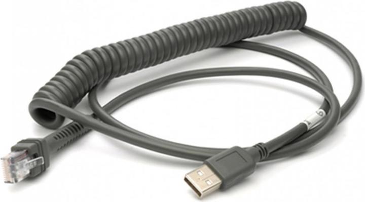 Immagine prodotto Datalogic Cavo di collegamento, USB, intrecciato Cavo di collegamento, USB (tipo A), terminale di