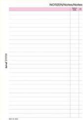 Image du produit Bind B-2610 - Système de feuillets quadrillés avec 50 feuilles, feuillets au format A6, notes Feuillets (A6)
