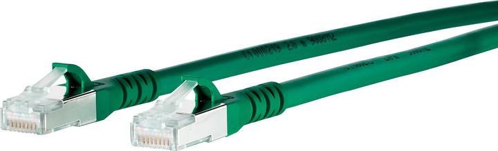 Actual product image Metz Connect BTR NETCOM RJ45 network connection cable CAT 6A S/FTP (1x RJ45 plug (S/FTP, CAT6a, 10 m)