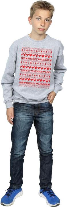 Immagine prodotto Disney Mickey And Minnie Christmas Fair Isle Felpa Ragazzi (116)