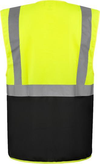 Image du produit Korntex Gilet de sécurité multifonction Hambourg Jaune/Noir 360° Sécurité XXL EN ISO 17353 ® KXCMF (XXL)