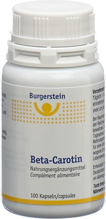 Burgerstein Beta Carotin (100 Stück, Kapseln, 37 g)
