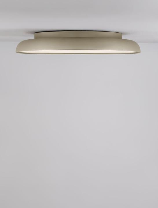 Actual product image Nova Luce LINUS LED ceiling light champagne gold 50W controllable light colour 9x60cm dimmable 9005658
