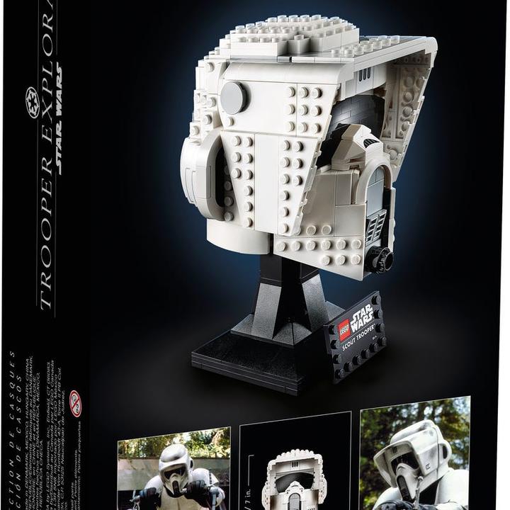 Actual product image LEGO Scout Trooper Helmet (75305, LEGO Star Wars)