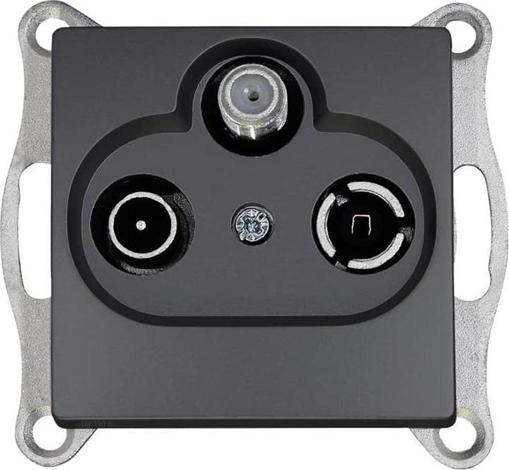 Immagine prodotto Gunsan Presa d'antenna Visage Multimedia Sat TV Radio argento scuro