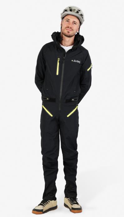 Actual product image dirtlej Dirtsuit Core Edition v.6, graphite/lemon, S (S)