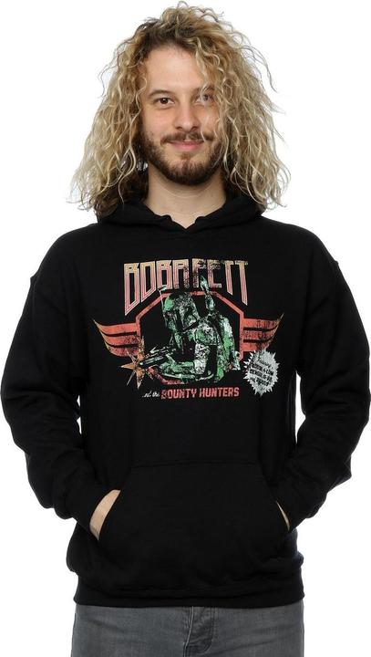 Produktbild Star Wars Boba Fett Rock Poster Kapuzenpullover (L)
