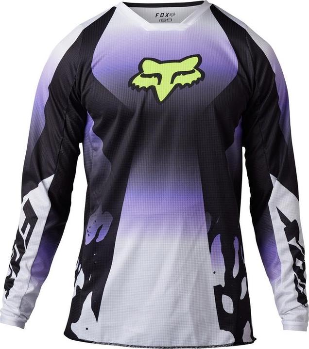 Fox JERSEY 23 180 MORPHIC BLK/WHT