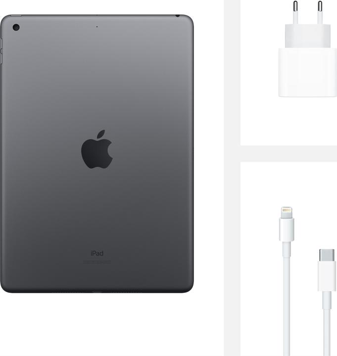 Produktbild Apple iPad 2020 (8. Gen) (nur WLAN, 10.20", 128 GB, Space Gray)