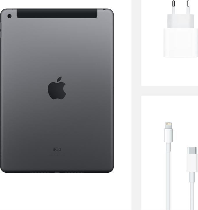 Produktbild Apple iPad 2020 (8. Gen) (4G, 10.20", 32 GB, Space Gray)
