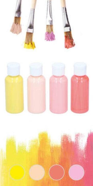 Produktbild Artico - Set Pastell-Acrylfarben in Tuben 80 ml 4 Farben (Set 1) (Mehrfarbig, 80 ml)