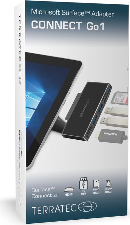 Produktbild Terratec Connect Go1 (Docking Port, 2 Ports)