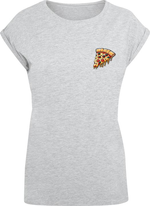 Actual product image Merchcode Ladies Pizza Comic Extended Shoulder Tee - 116357 (L)