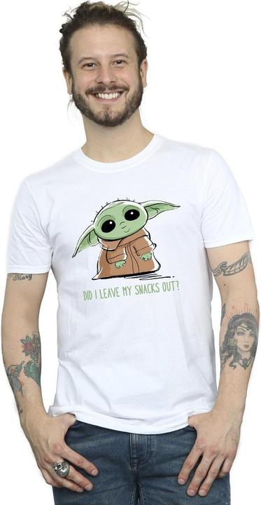 Produktbild Star Wars The Mandalorian Grogu Snacks Meme TShirt (XXL)