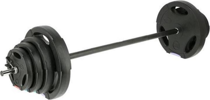 Produktbild One Straight barbell with interchangeable weights GSPO40 (17-57-027) composite plates 42 kg Black (2 x 20 kg)