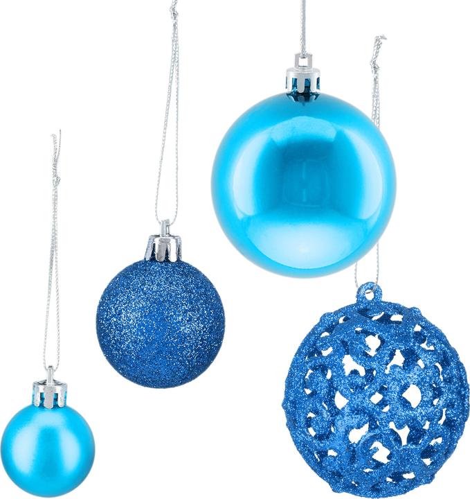 Actual product image Relaxdays Christmas baubles set (150 -part)