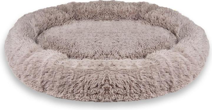 Image du produit Intirilife Lit pour animaux beige diamètre 100 cm (Chien, Chat)