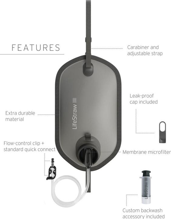 Immagine prodotto LifeStraw Picco di gravità 8L