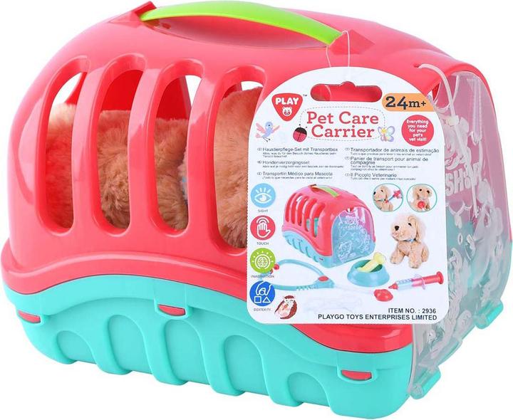 Immagine prodotto Siva Cane di peluche con scatola da trasporto 7 pezzi. (15 cm)