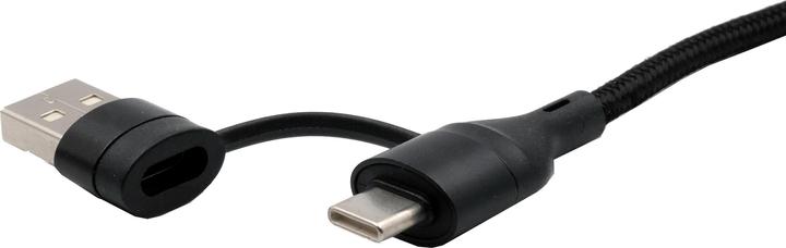 Image du produit Exsys 2-zu-3 USB Lade- und Datenkabel (1 m, USB 2.0)
